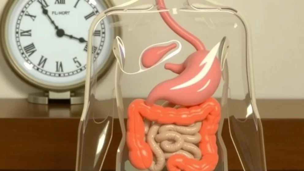 Hur lång tid tar det från mat till avföring